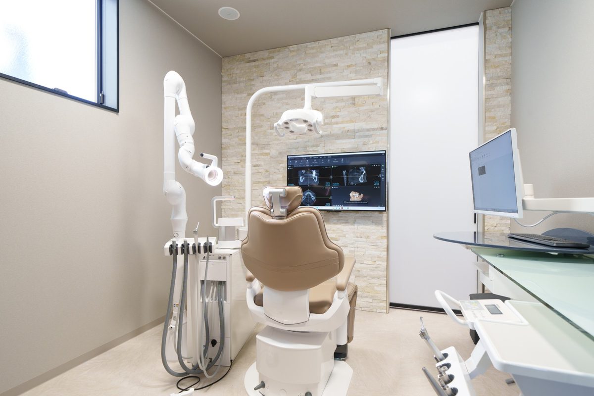 TSUNODA DENTAL CLINICの個室の診療室